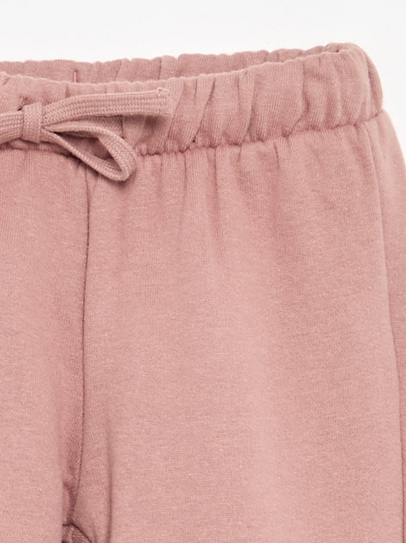 Fleece-Jogginghose Rose - Kiabi