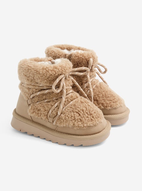Fleece-lined Mountain Boots - Kiabi