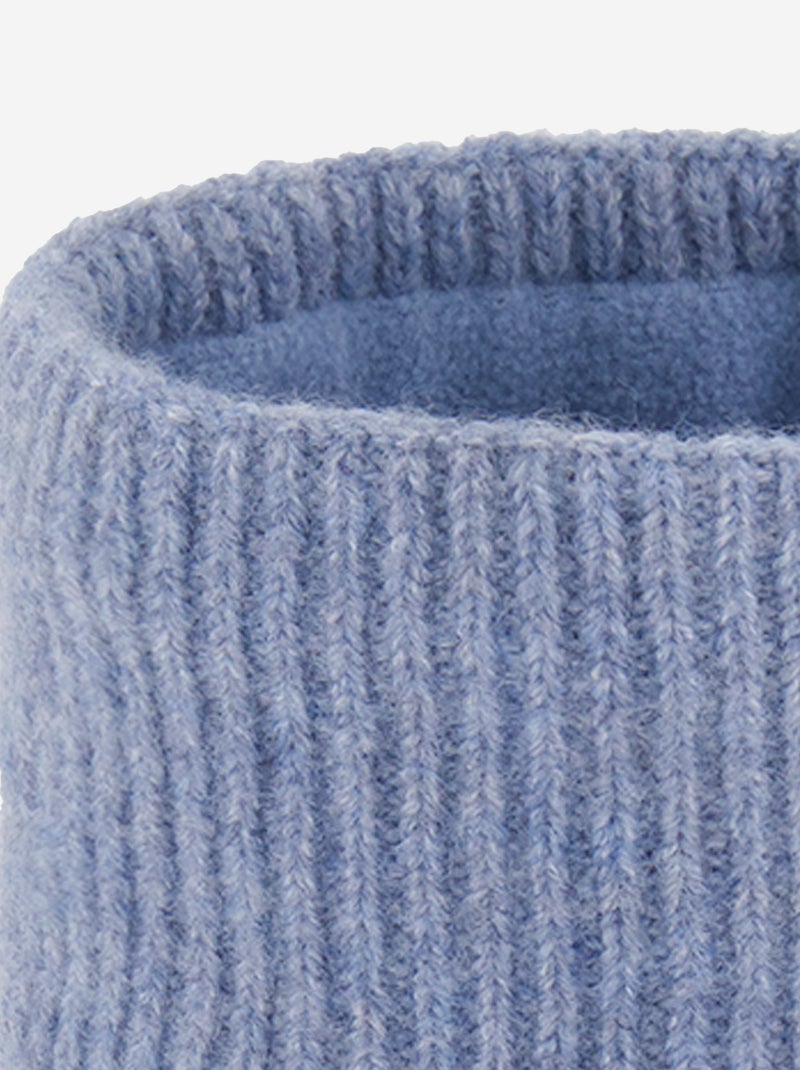 Fleece-Lined Neck Warmer Blue - Kiabi