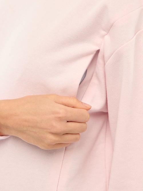 Fleece Nursing Sweatshirt - Kiabi