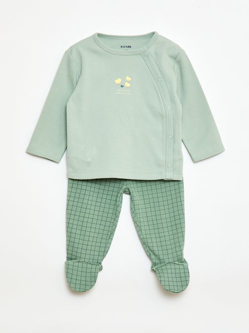 Fleece Pajama Set - 2 Pieces - Kiabi