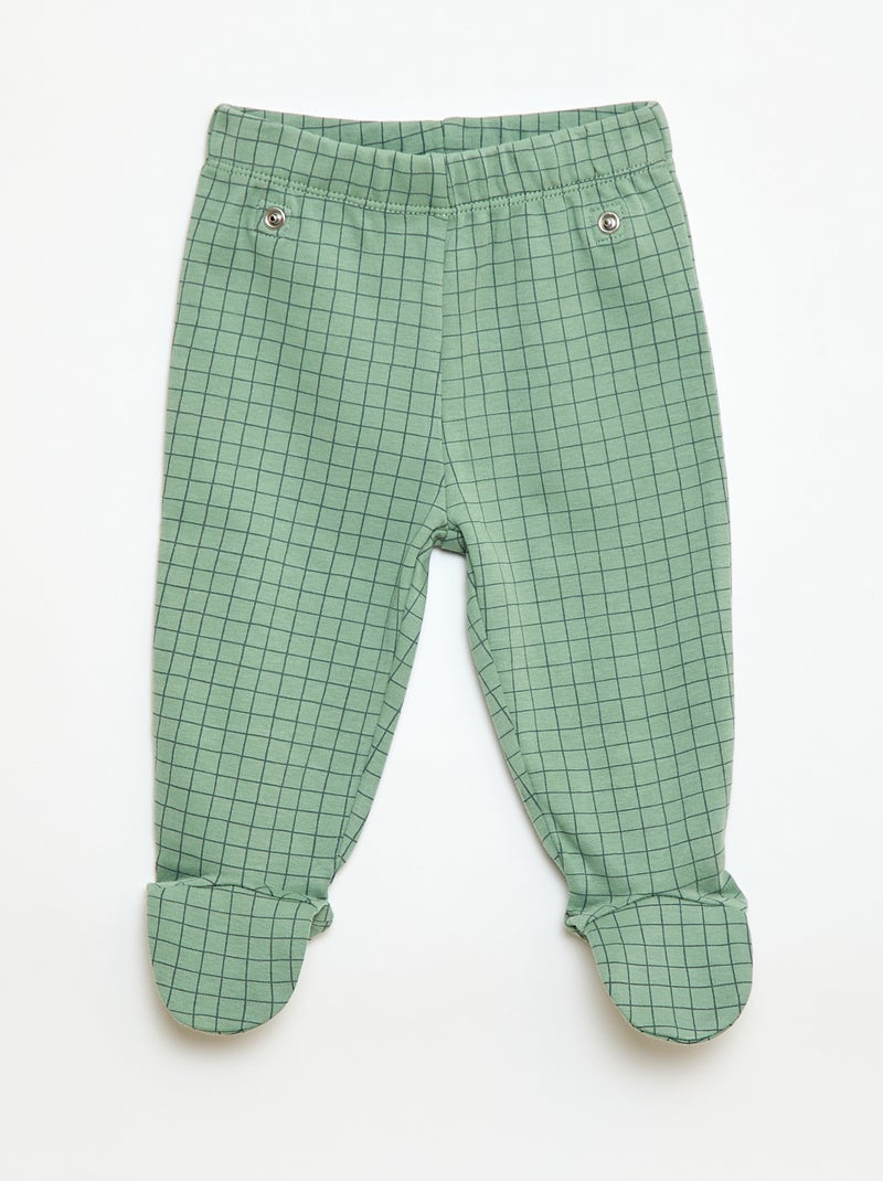 Fleece Pajama Set - 2 Pieces Green - Kiabi