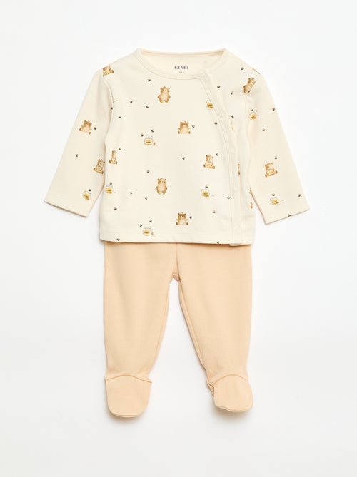 Fleece Pajama Set - 2 Pieces - Kiabi