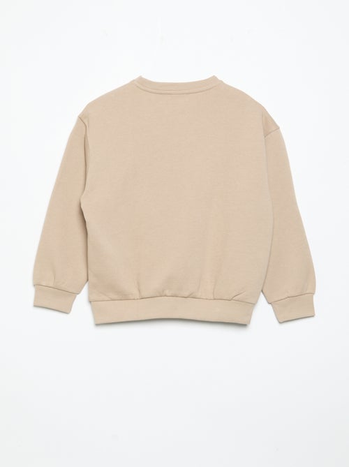 Fleece Sweatshirt and Jogger Set - 2 Pieces - Kiabi