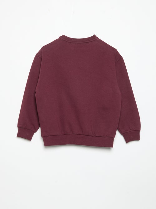 Fleece Sweatshirt and Jogger Set - 2 Pieces - Kiabi