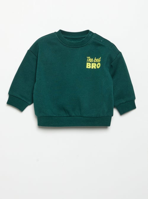 Fleece-Sweatshirt - Kiabi