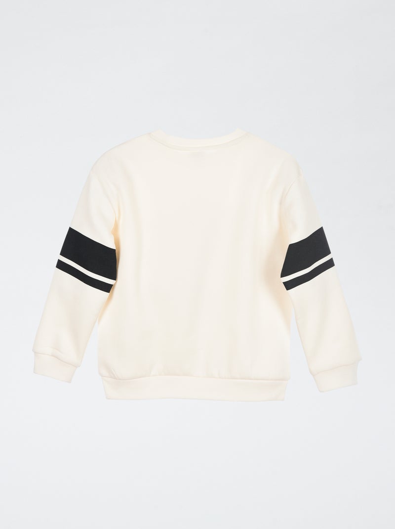 Fleece-Sweatshirt "Pat Patrouille" Weiß - Kiabi