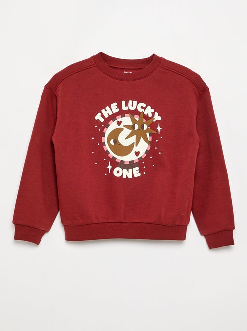 Fleece sweatshirt - Kiabi Fleece sweatshirt - Kiabi