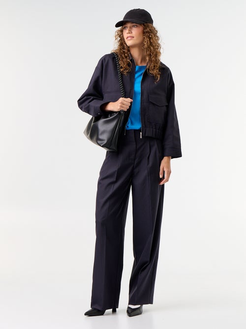 Fliessende Jacke mit Reissverschluss - Kiabi