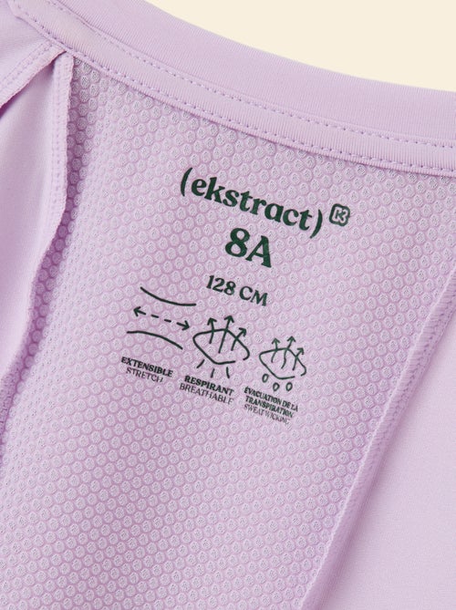 Fliessendes Kurzarm-Sport-T-Shirt (Ekstract) - Kiabi