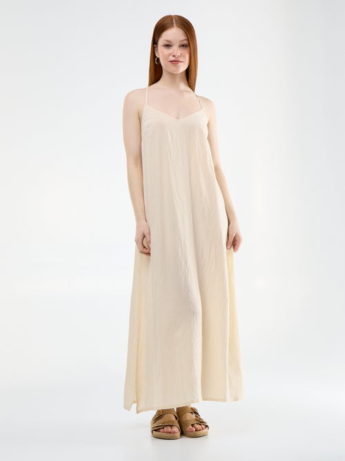 Fliessendes langes Kleid - Kiabi
