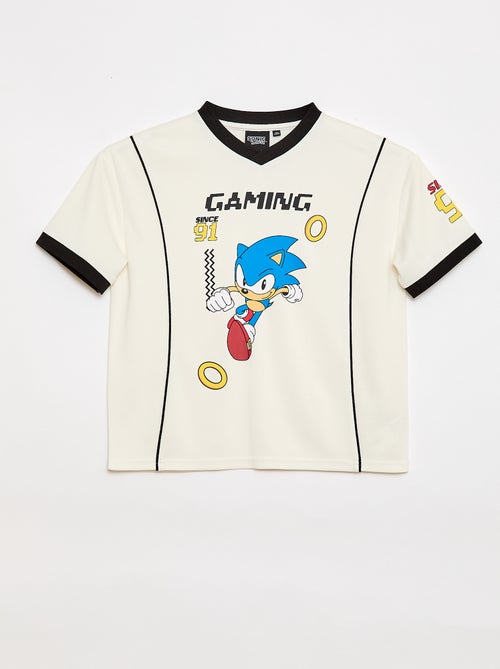 Fliessendes Sport-T-Shirt 'Sonic' 'SEGA' - Kiabi