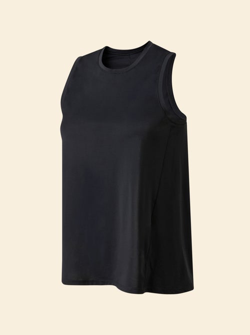 Fliessendes T-Shirt mit Rückenschlitz - Kiabi