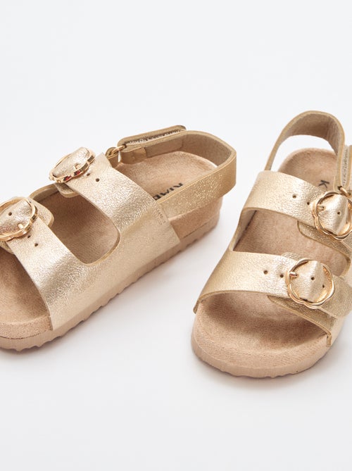 Floral Double Strap Sandals - Kiabi