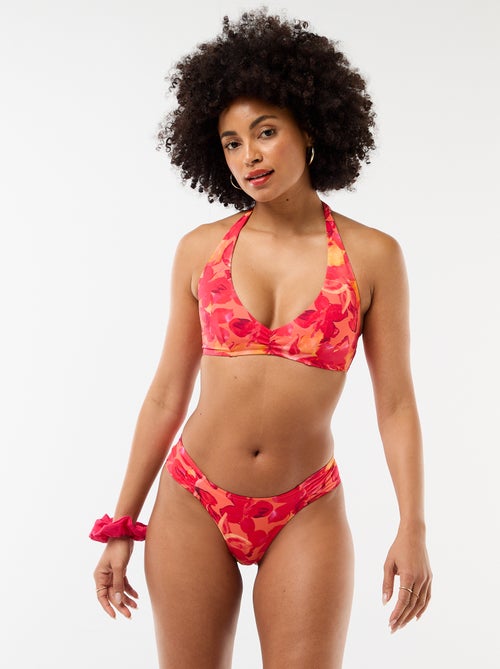 Floral Print Bikini Top - Kiabi
