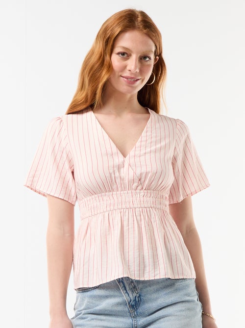 Flowy Flared Blouse - Kiabi