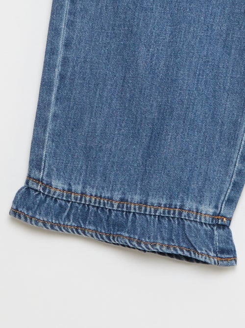 Flowy Jean-Effect Pants - Kiabi