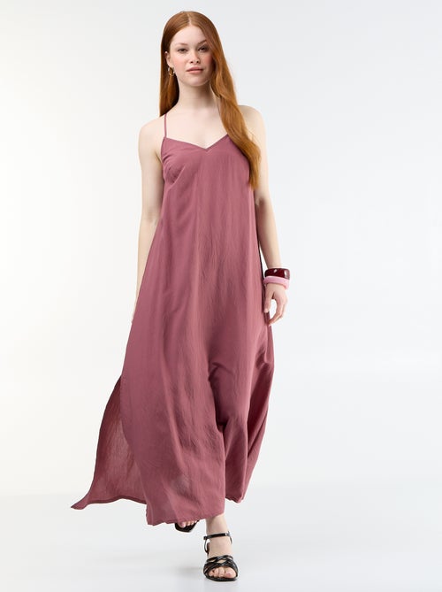 Flowy Long Dress - Kiabi Flowy Long Dress - Kiabi
