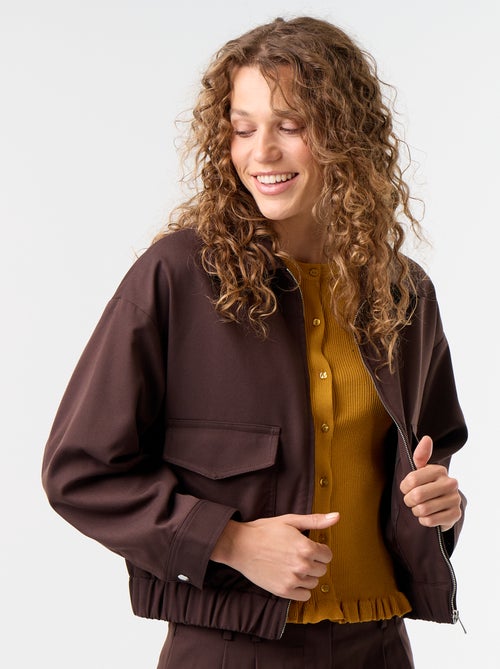 Fluid Jacket with Zip Opening - Kiabi