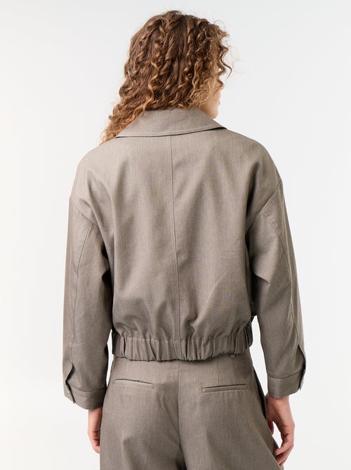 Fluid Jacket with Zip Opening - Kiabi