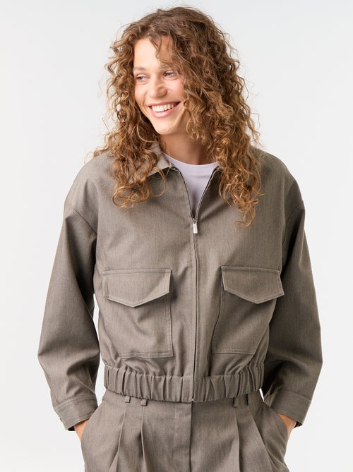 Fluid Jacket with Zip Opening - Kiabi