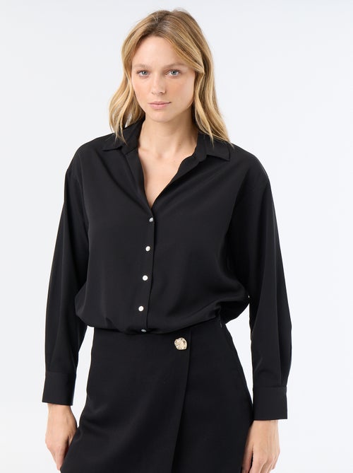 Fluid Plain Blouse - Kiabi