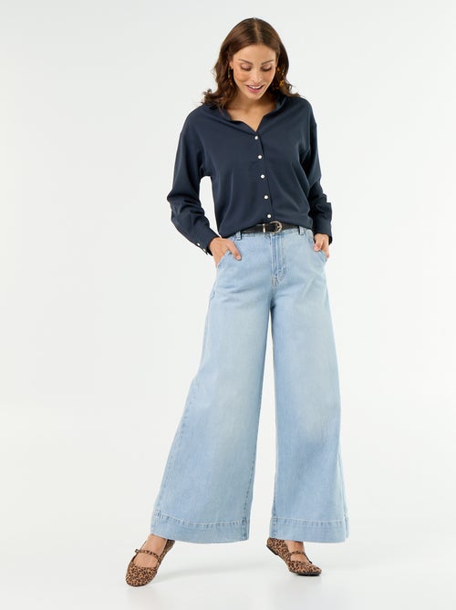 Fluid Plain Blouse - Kiabi
