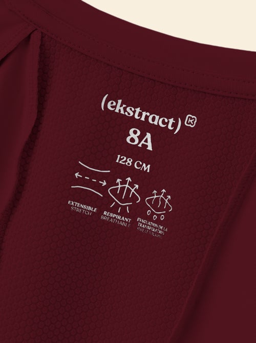 Fluid Short-Sleeved Sports T-Shirt (Ekstract) - Kiabi