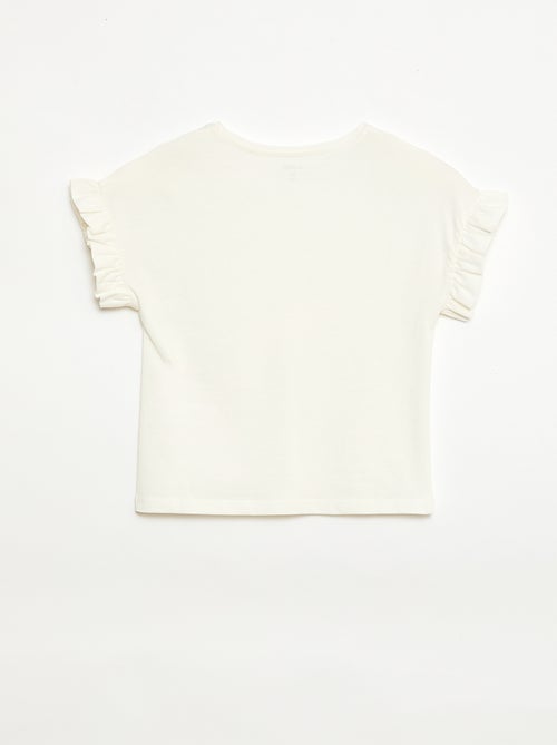 Flutter Sleeve T-shirt - Kiabi