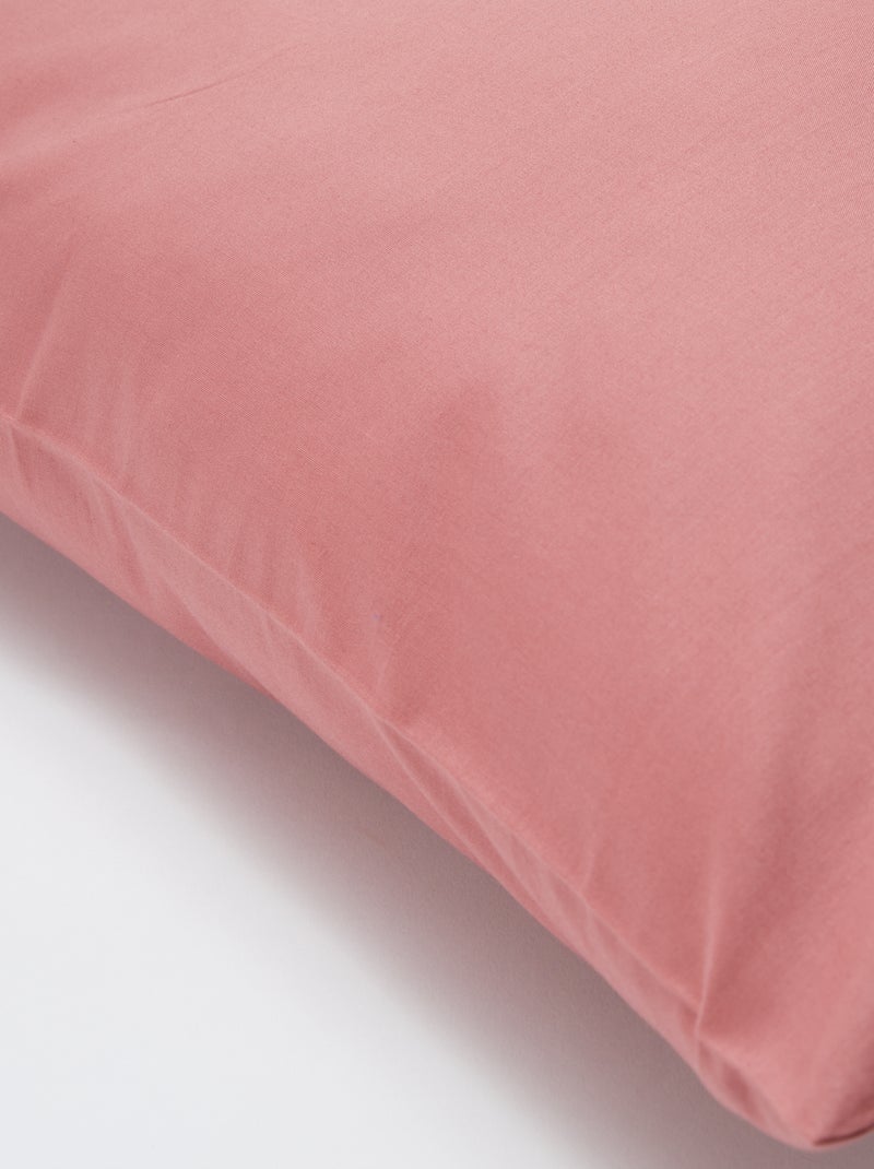 Fodera per cuscino tinta unita 63 x 63 cm - Kiabi Home ROSA - Kiabi