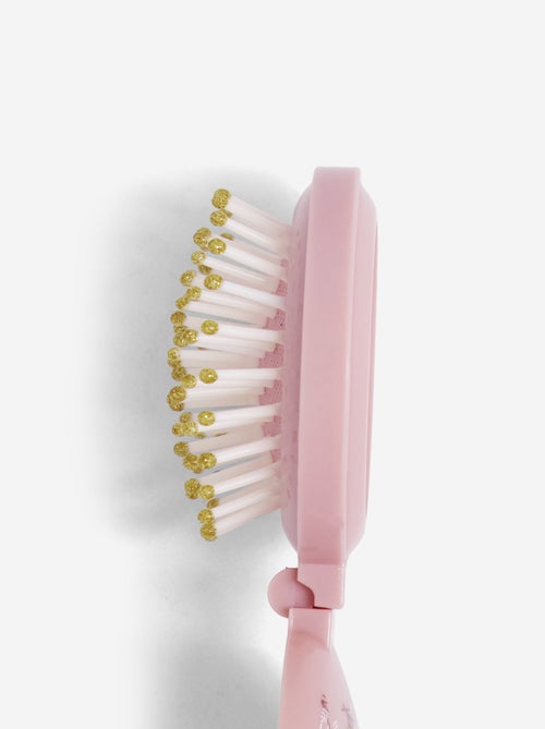 Foldable Hairbrush with Mirror - Kiabi