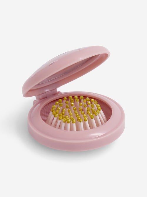 Foldable Hairbrush with Mirror - Kiabi