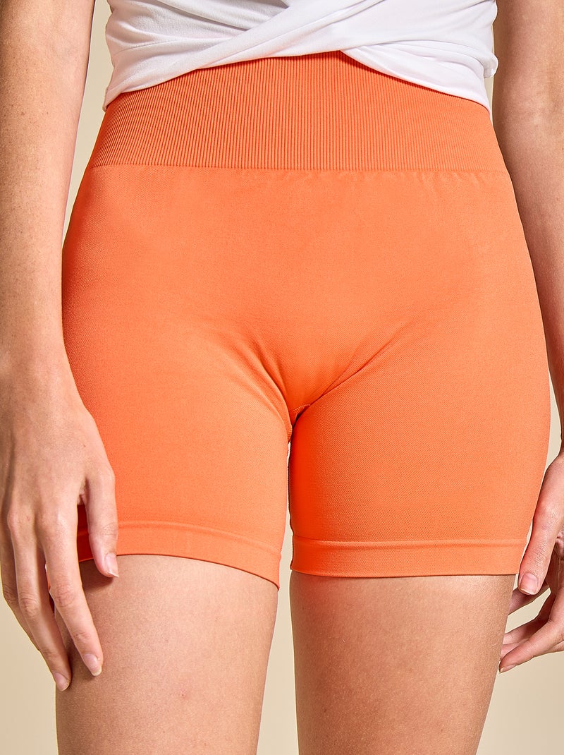 Formende Sport-Shorts - (ekstract) Orange - Kiabi