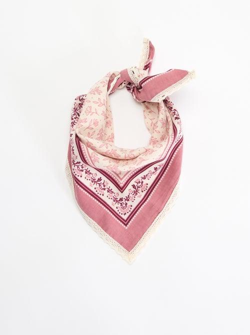 Foulard quadrato stampato - Kiabi Foulard quadrato stampato - Kiabi