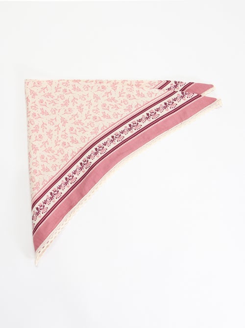 Foulard quadrato stampato - Kiabi Foulard quadrato stampato - Kiabi