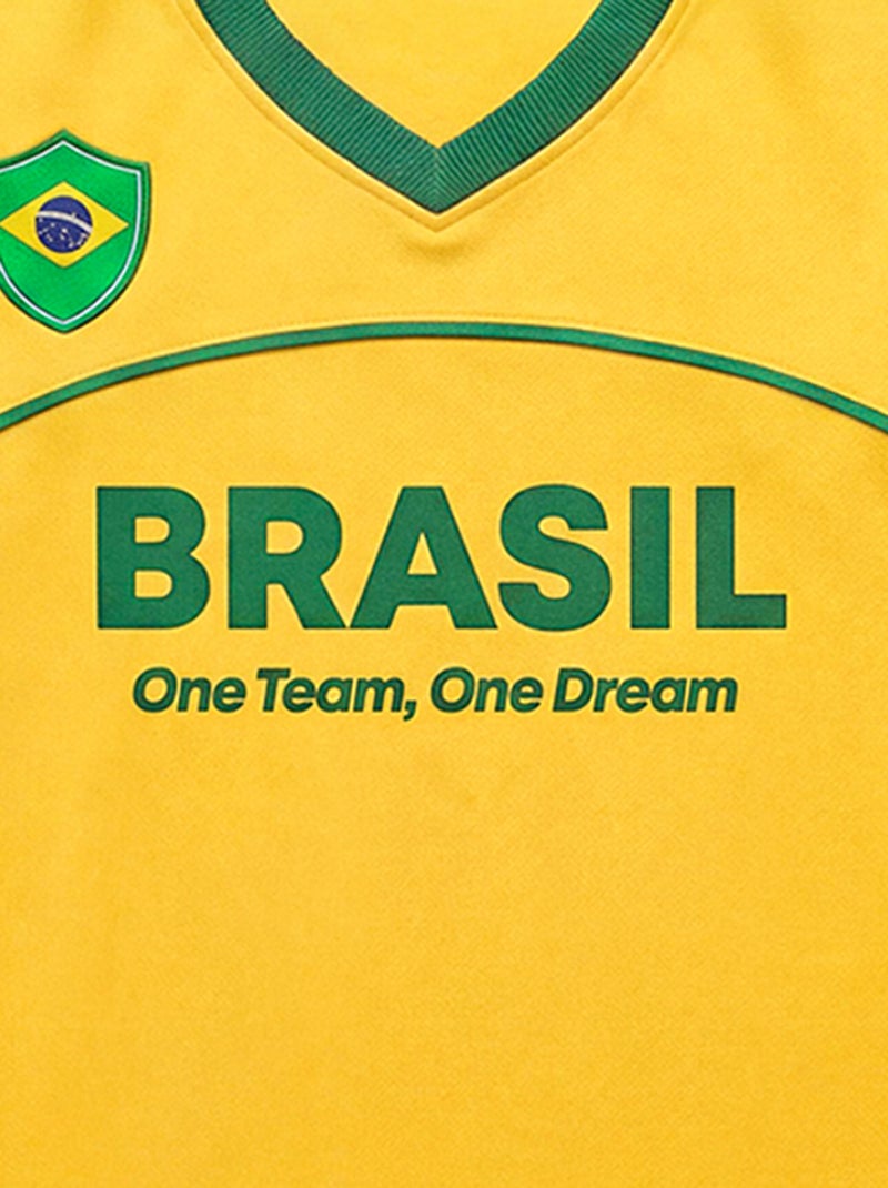 France Football Jersey Yellow - Kiabi
