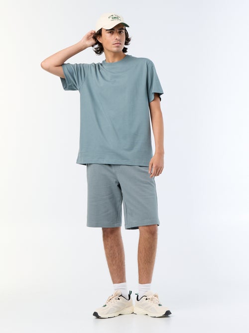 French Terry Bermuda Shorts - Kiabi