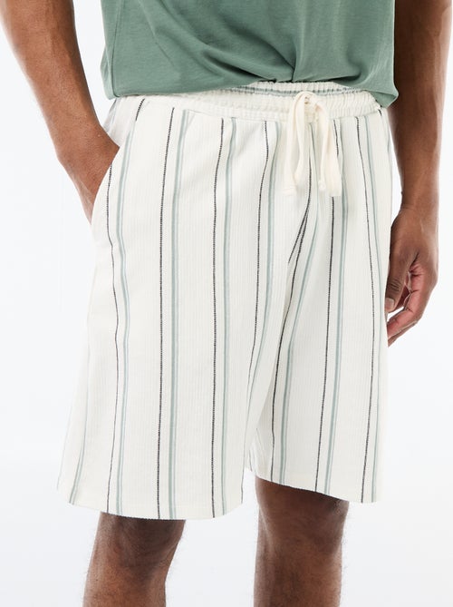 French Terry Bermuda Shorts - Kiabi
