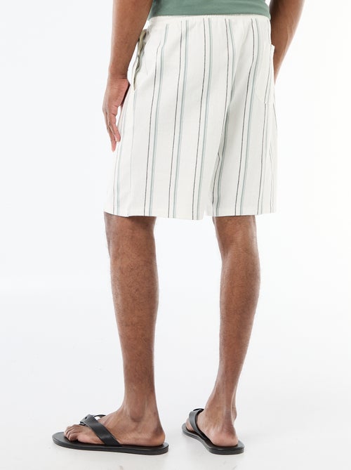 French Terry Bermuda Shorts - Kiabi