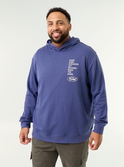French Terry Hooded Sweatshirt - Kiabi