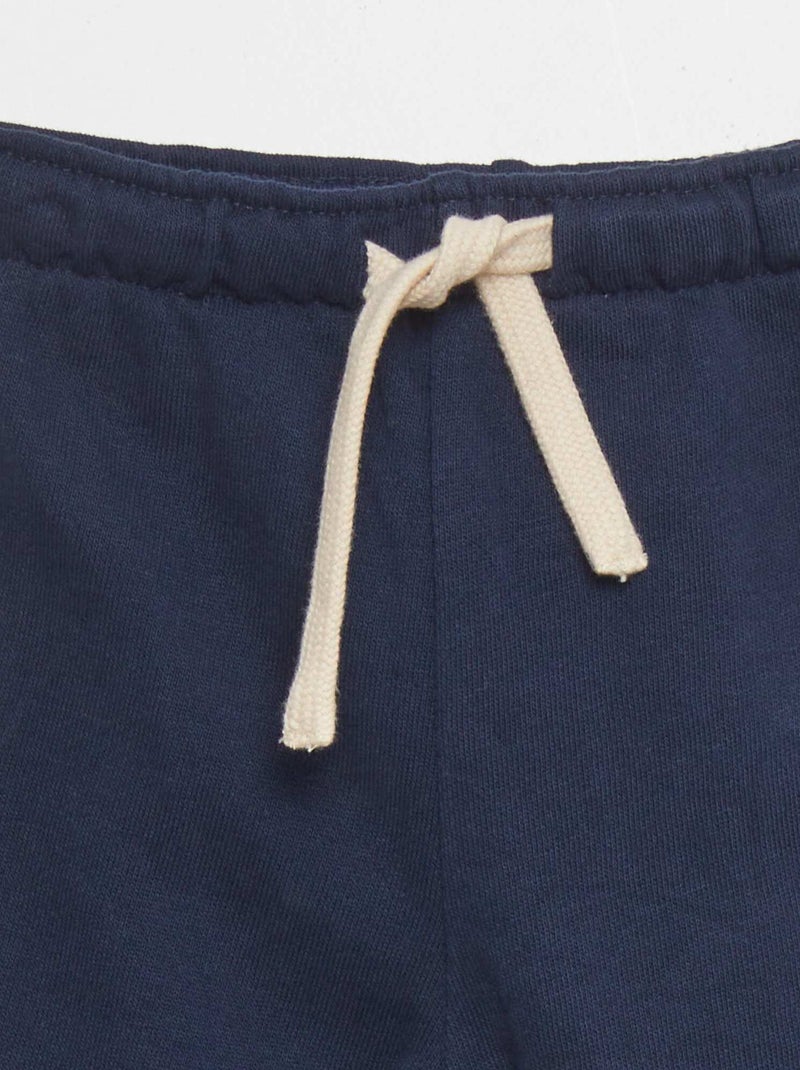 French terry joggers BLACK - Kiabi