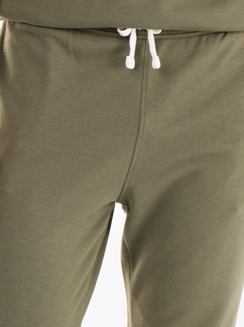 French Terry Jogging Pants Khaki - Kiabi