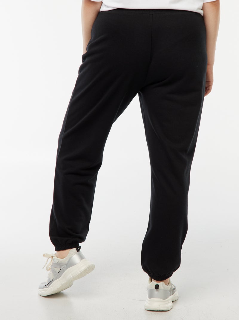 French Terry Sport Joggers black - Kiabi