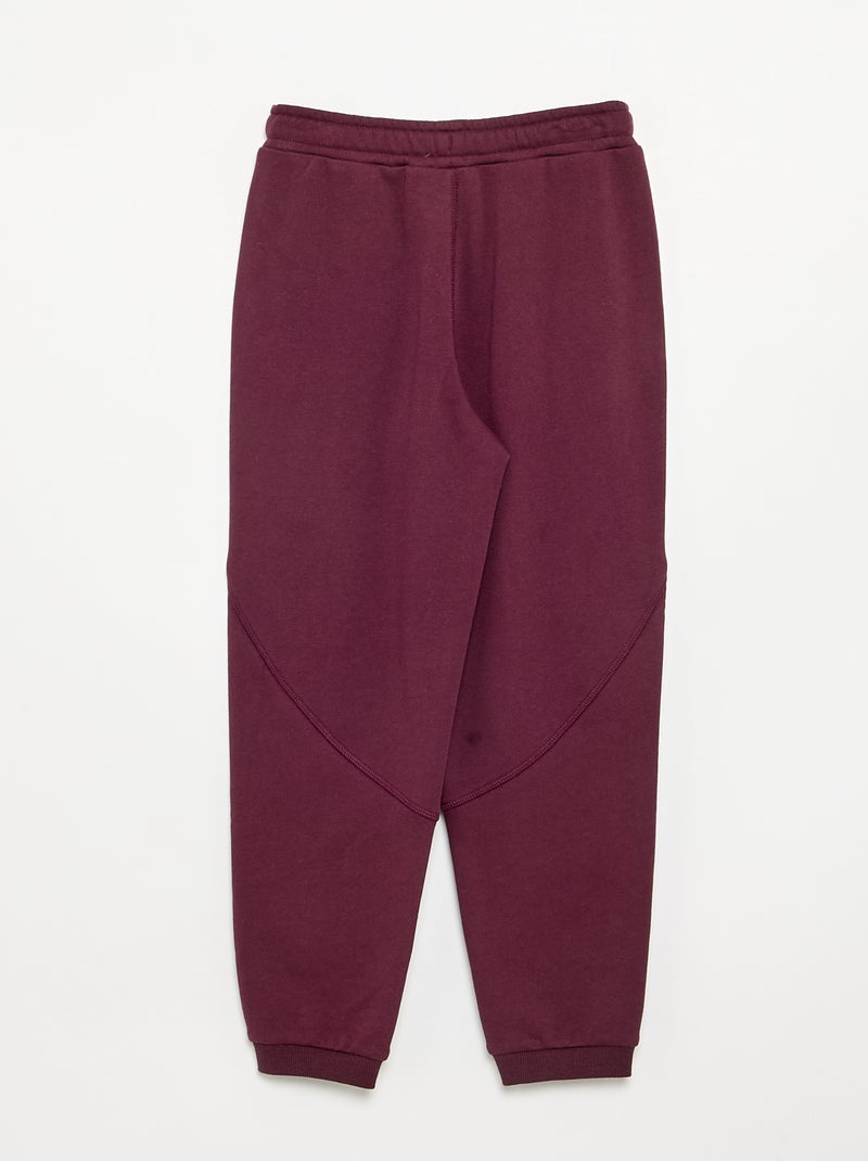 French Terry Sport Joggers Red - Kiabi