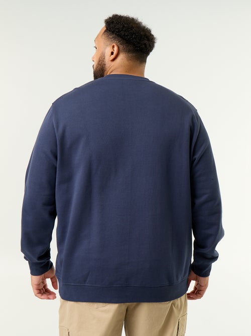 French Terry Sweatshirt with Lettering - Kiabi