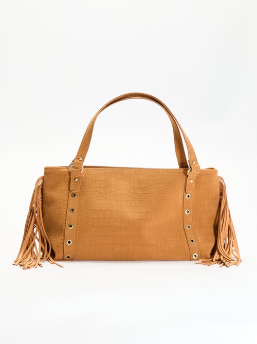 Fringed hobo bag - Kiabi