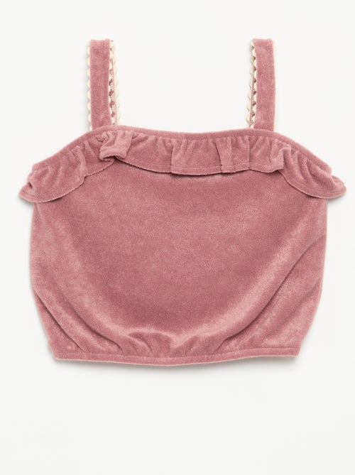 Frottee-Set mit Trägertop und Shorts – 2-teilig - Kiabi