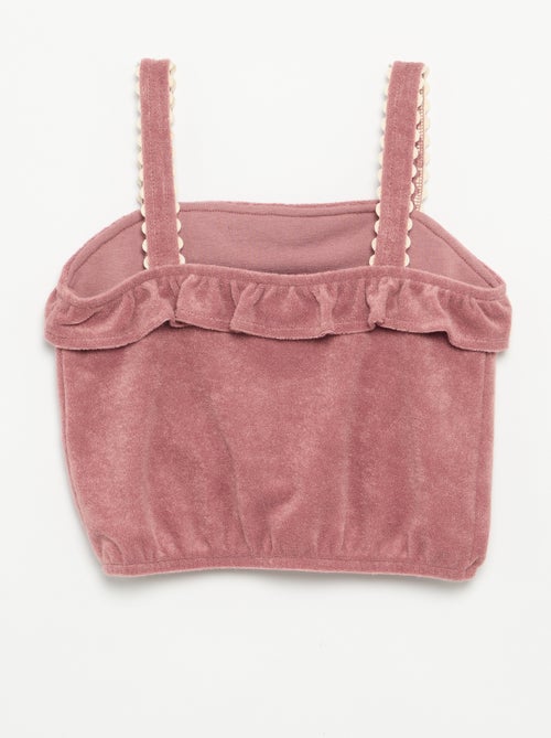 Frottee-Set mit Trägertop und Shorts – 2-teilig - Kiabi