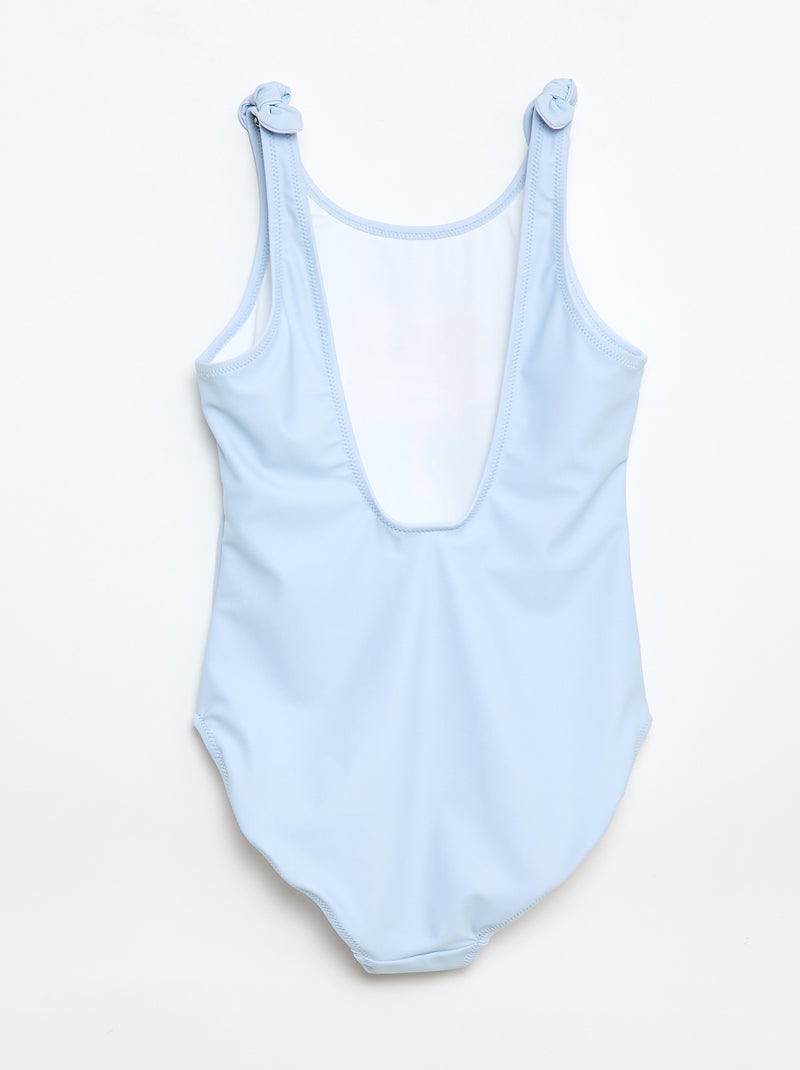 "Frozen" print "Disney" one-piece swimsuit Blue - Kiabi