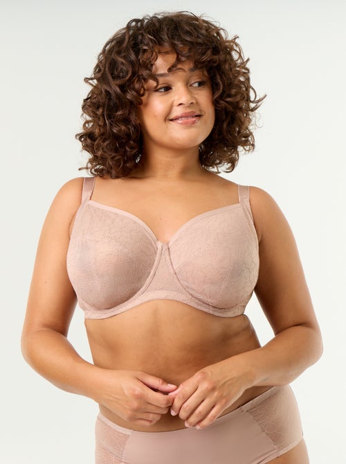 Full Cup Lace Bra - Kiabi
